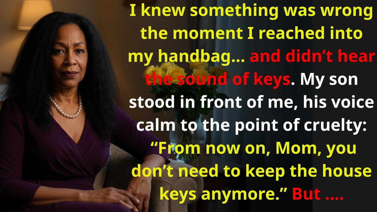 My Son Took My House Keys Away—He Never Expected  Still Had