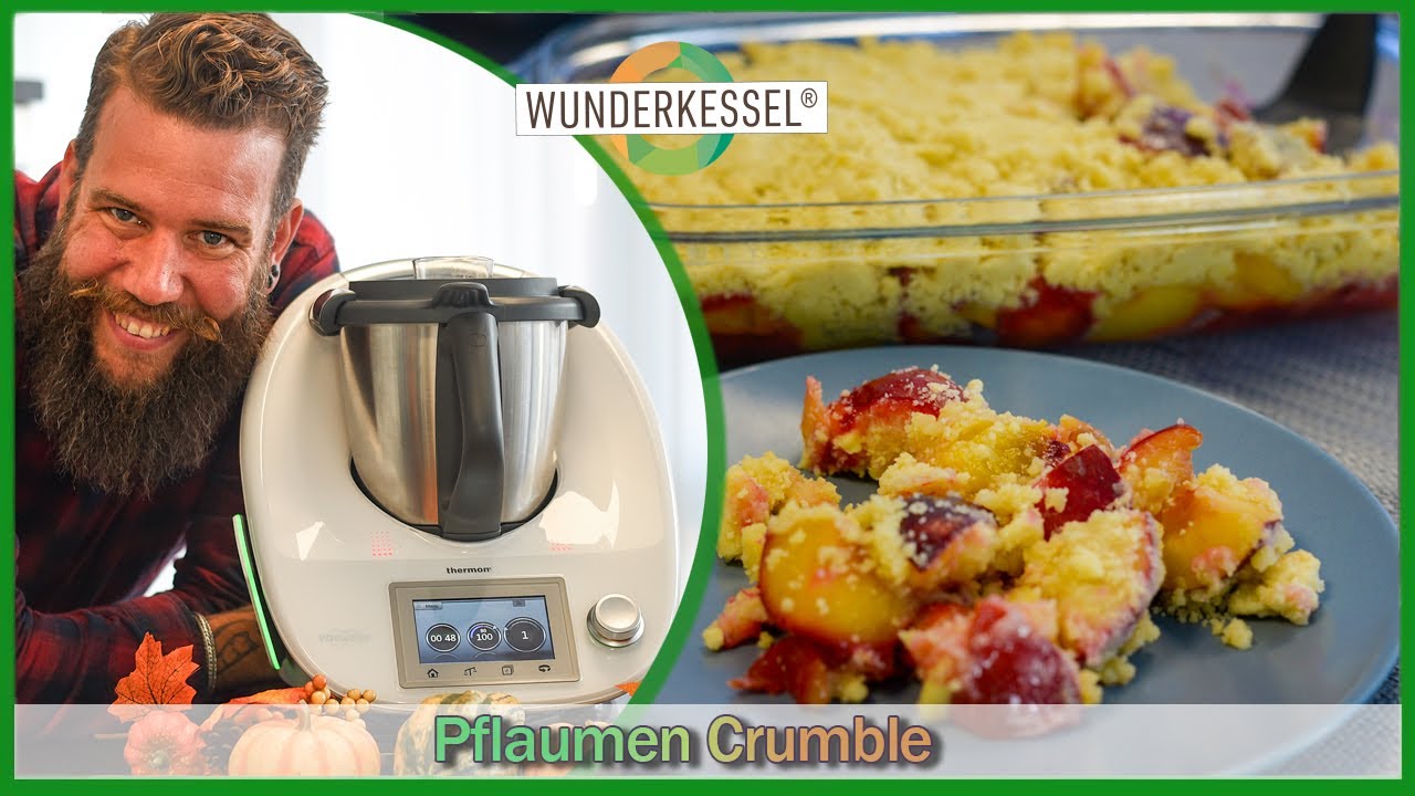 Pflaumen Crumble - Thermomixrezepte aus dem Wunderkessel
