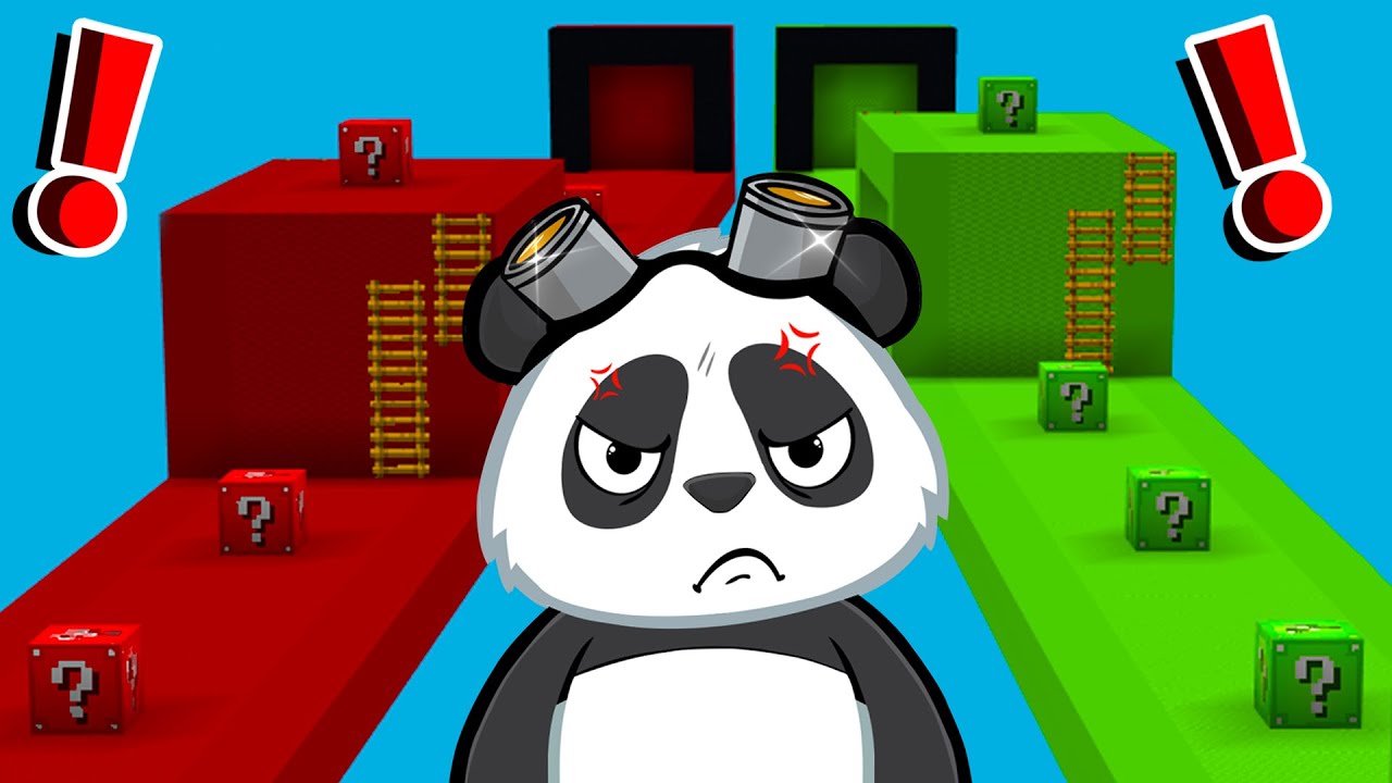 Cred ca este ultimul episod de Lucky Block Race...