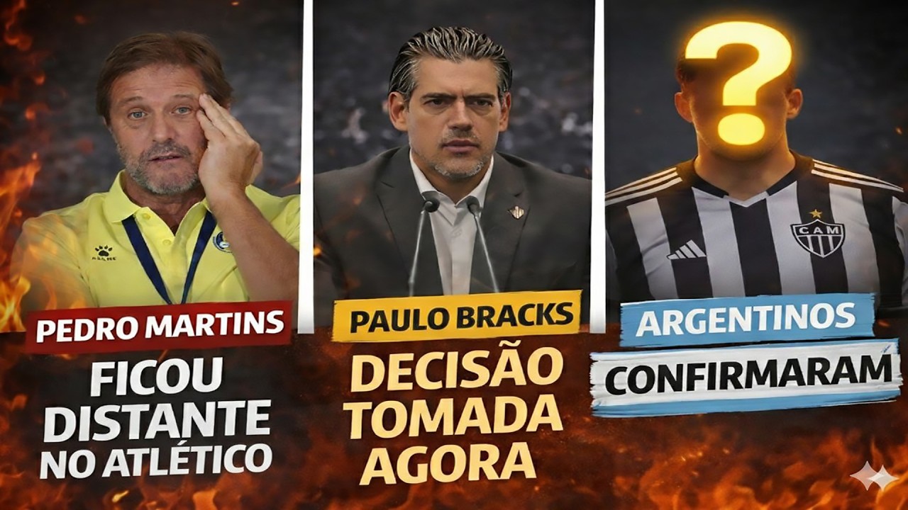 ⚠️ FICOU DISTANTE DO ATLÉTICO 🚨 DECISÃO TOMADA AGORA NO GALO ✅ ARGENTINOS TAMBÉM CONFIRMARAM #galo