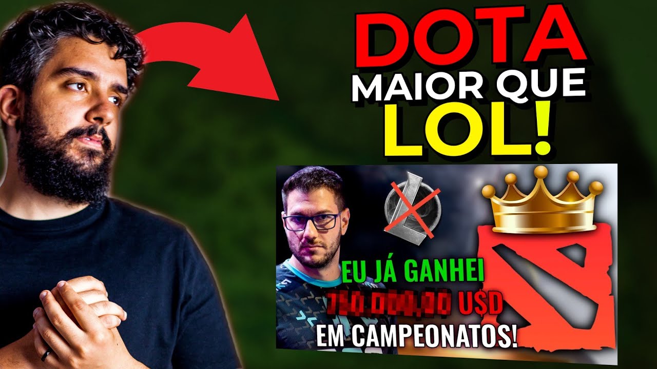 O DOTA VAI SUPERAR O LOL? REAGINDO AO ASTINI!!