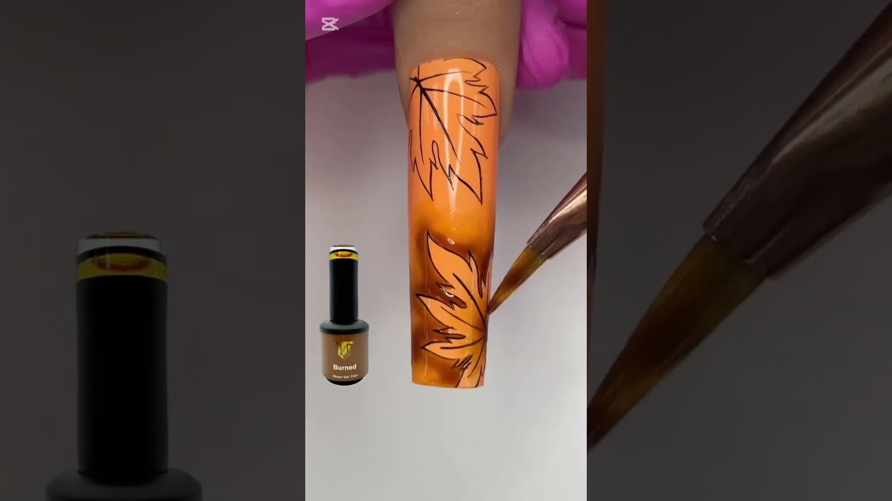 𝘼𝙪𝙩𝙪𝙢𝙣 𝙈𝙖𝙜𝙞𝙘 Nail Art Tutorial