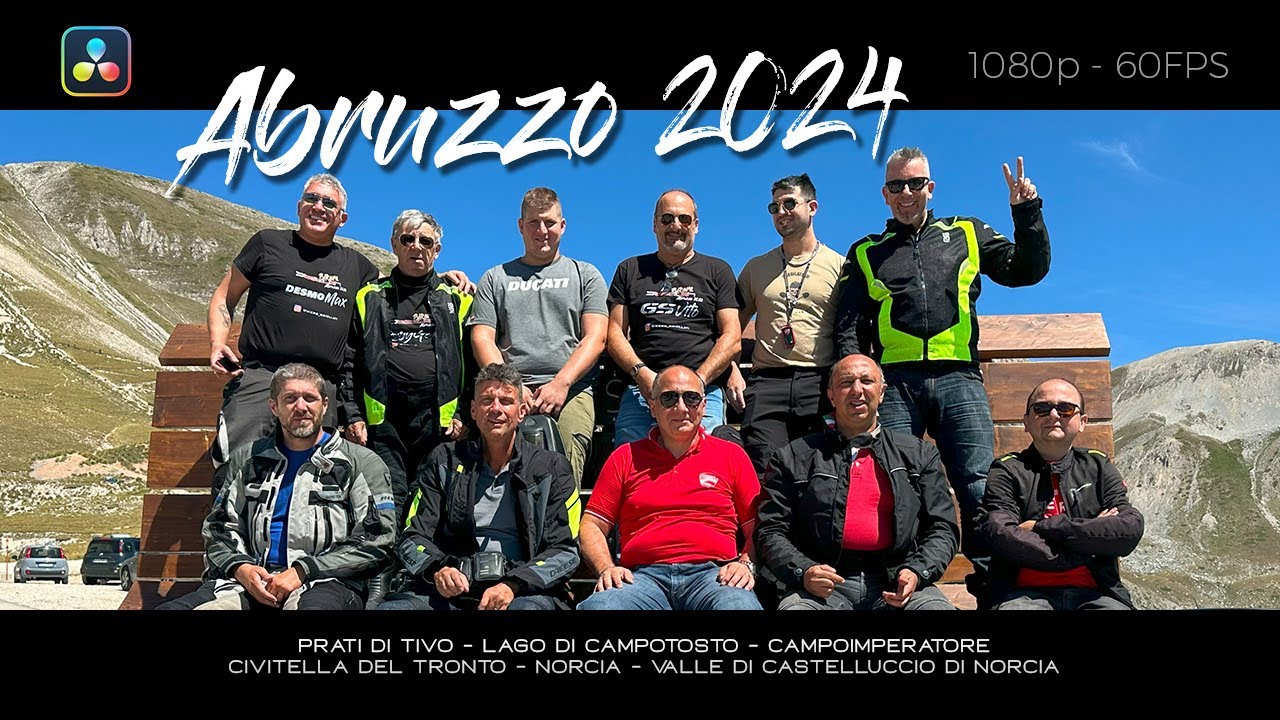 Viaggio in moto - Abruzzo 2024 (Bikers Sbiellati)