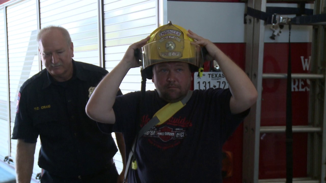 Family from Germany Visits Fire Department