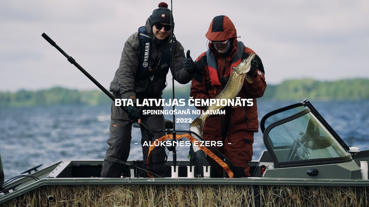 Alūksnes ezers / Pirmās dienas kopsavilkums / BTA Latvijas čempionāts spiningošanā no laivām 2022