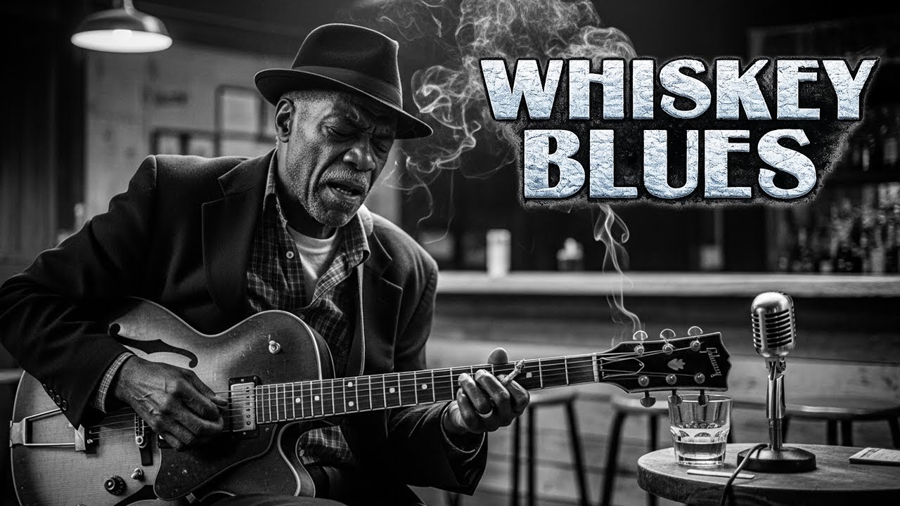 Slow Whiskey Blues | Relaxing Blues for Late-Night Peace & Mood
