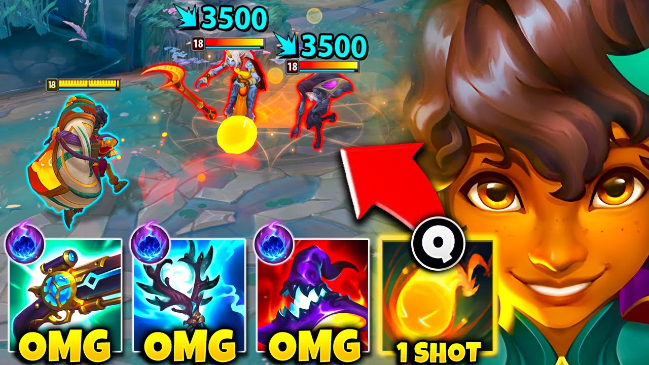 Nuclear AP Milio is the most hilarious one shot combo in the game...