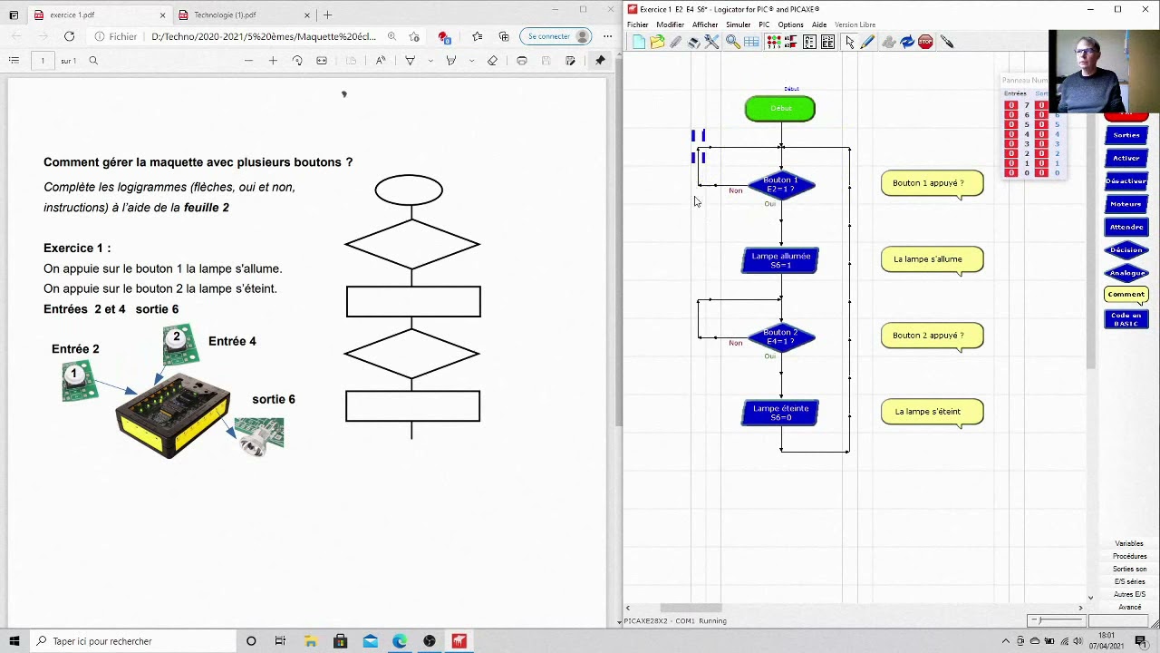 exercice 1 logigramme