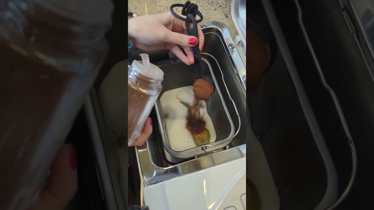 This is how you make homemade cinnamon bread from your bread machine! 🍞 #homemadebread #breadmaking