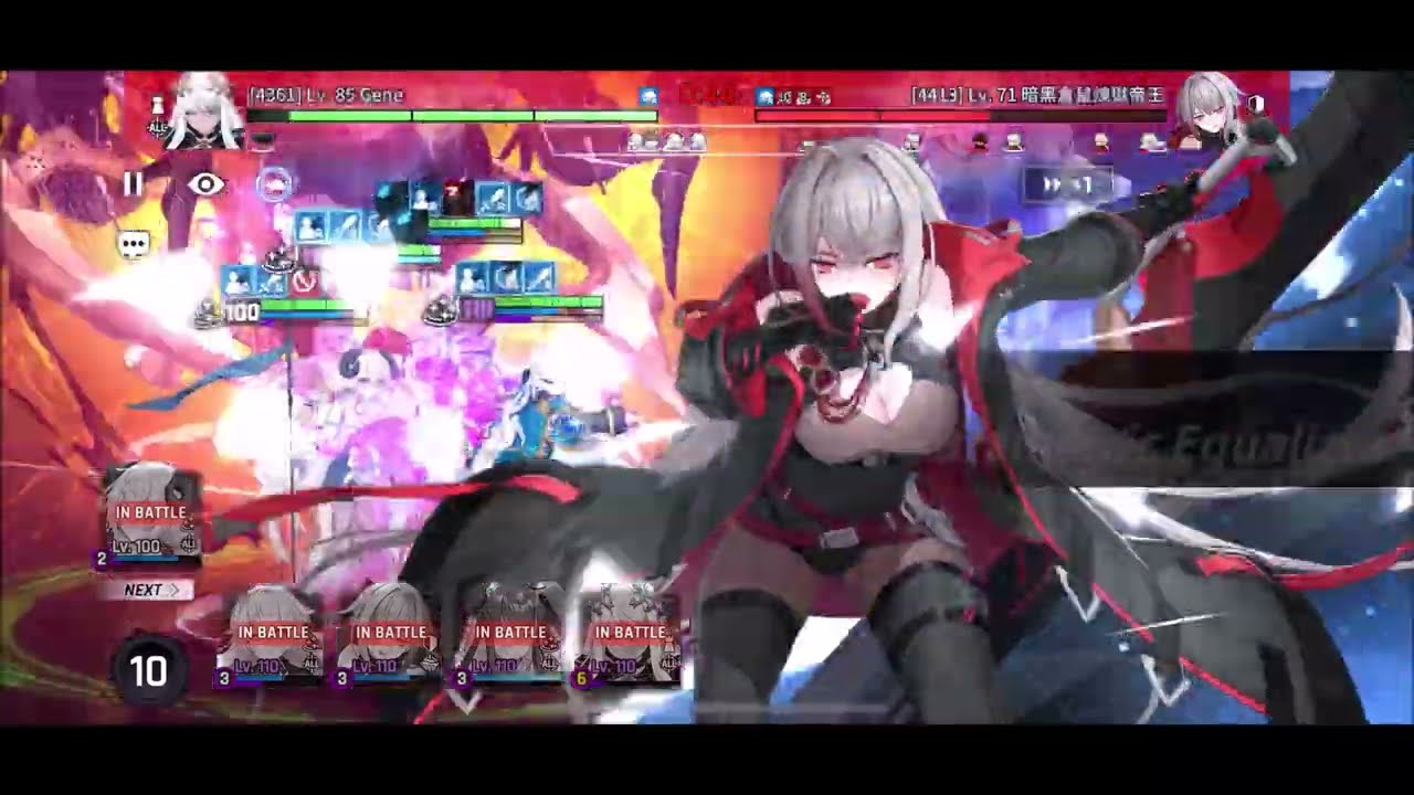 CounterSide Ranked  PVP match 198