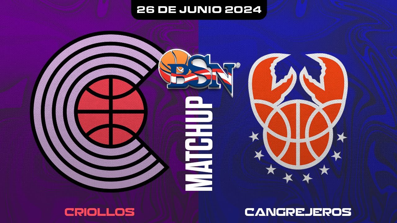 Criollos de Caguas vs. Cangrejeros de Santurce - BSN2024