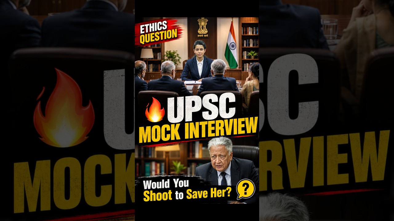 Ethics Questions 👮&zwj;♂️💀🥶 | Upsc interview