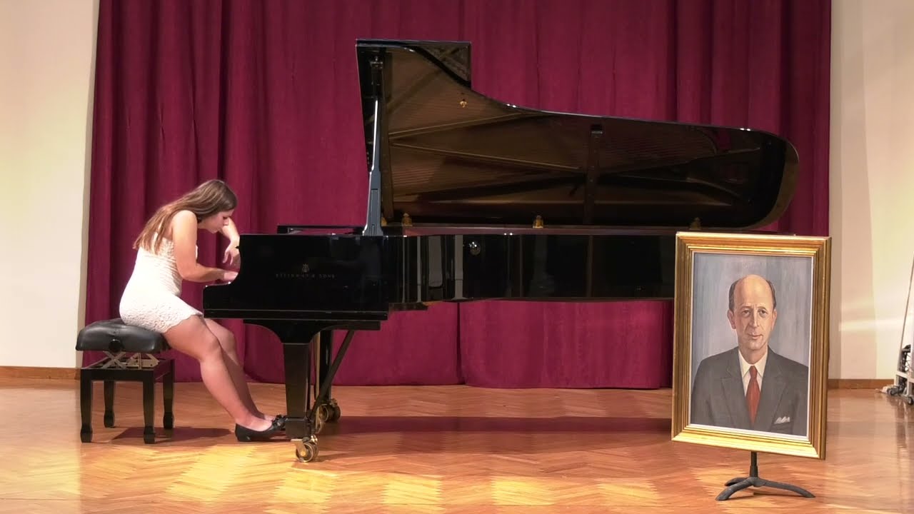 J. S. Bach: Toccata in E minor, BWV 914 performed by Evelina Tsiantzi-Mante