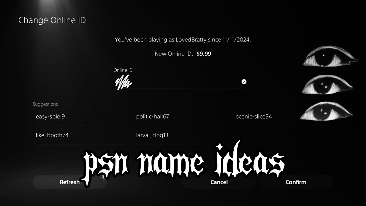 Clean - Tryhard PSN Names Not Taken November 2024 🖤