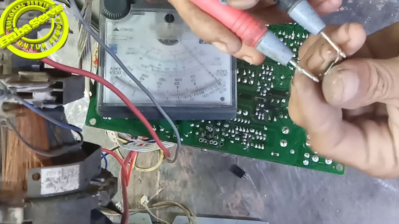 Tv mati total perbaikan area regulator yg alot
