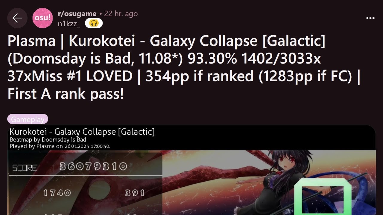 BTMC Reacts to the First A-rank Pass on Galaxy Collapse's Top Diff (Plasma)