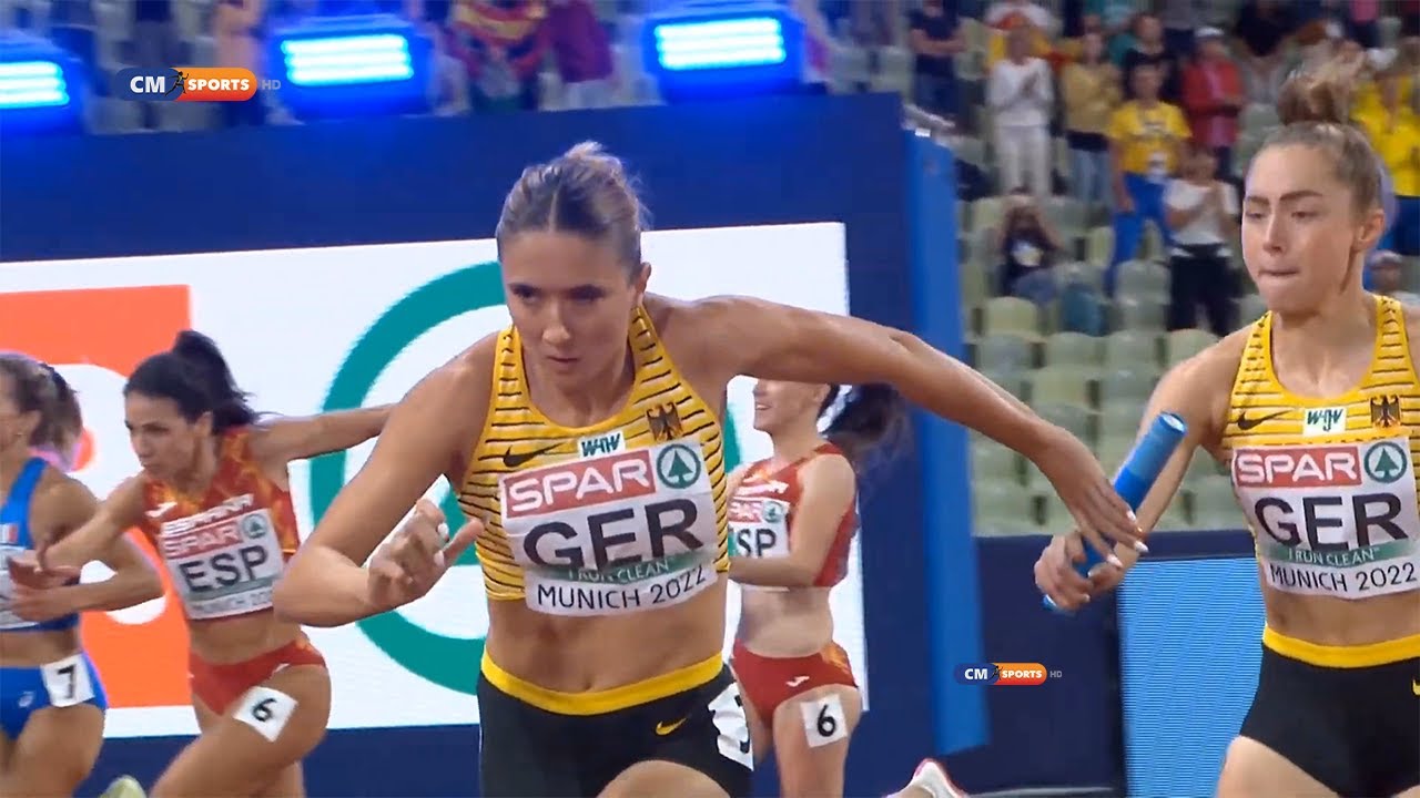 Women's 4x100m Final Munich 2022