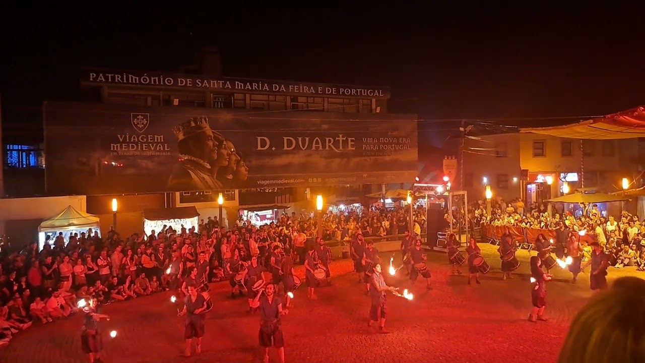 Viagem Medieval Sta Maria da Feira 2024 - Os Saltimbancos