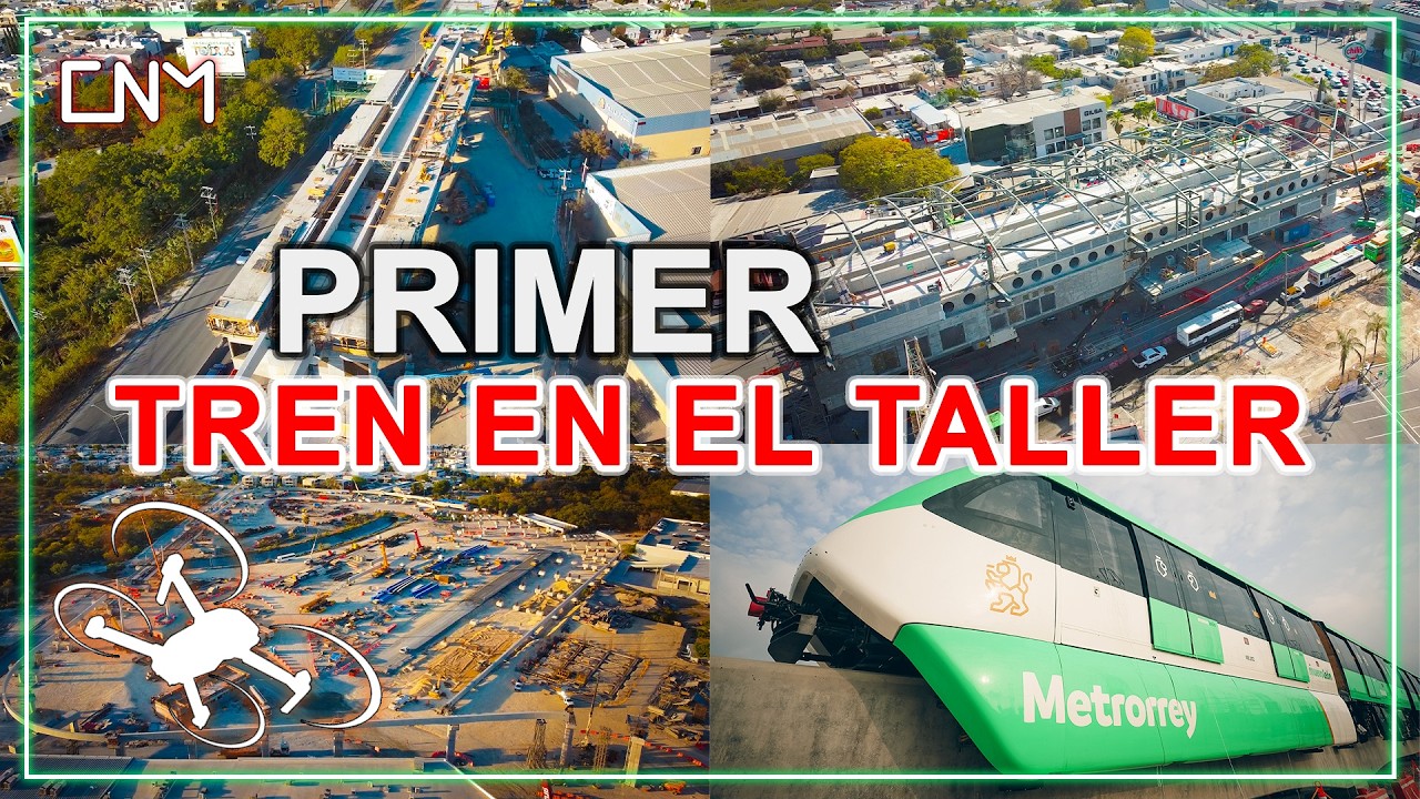 A 3 meses para iniciar el primer Monorriel de México, al 83% de avance para el mundial del 2026