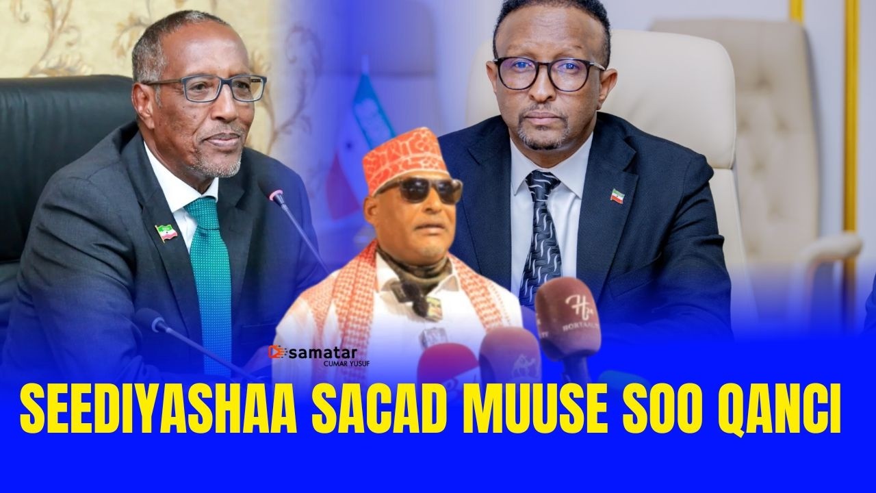 &ldquo;Maayir ilaa aad Seediyaasha (Sacad Muuse) sii qanciso, oo aad Caasimada midayso haka tagin&hellip;&rdquo;