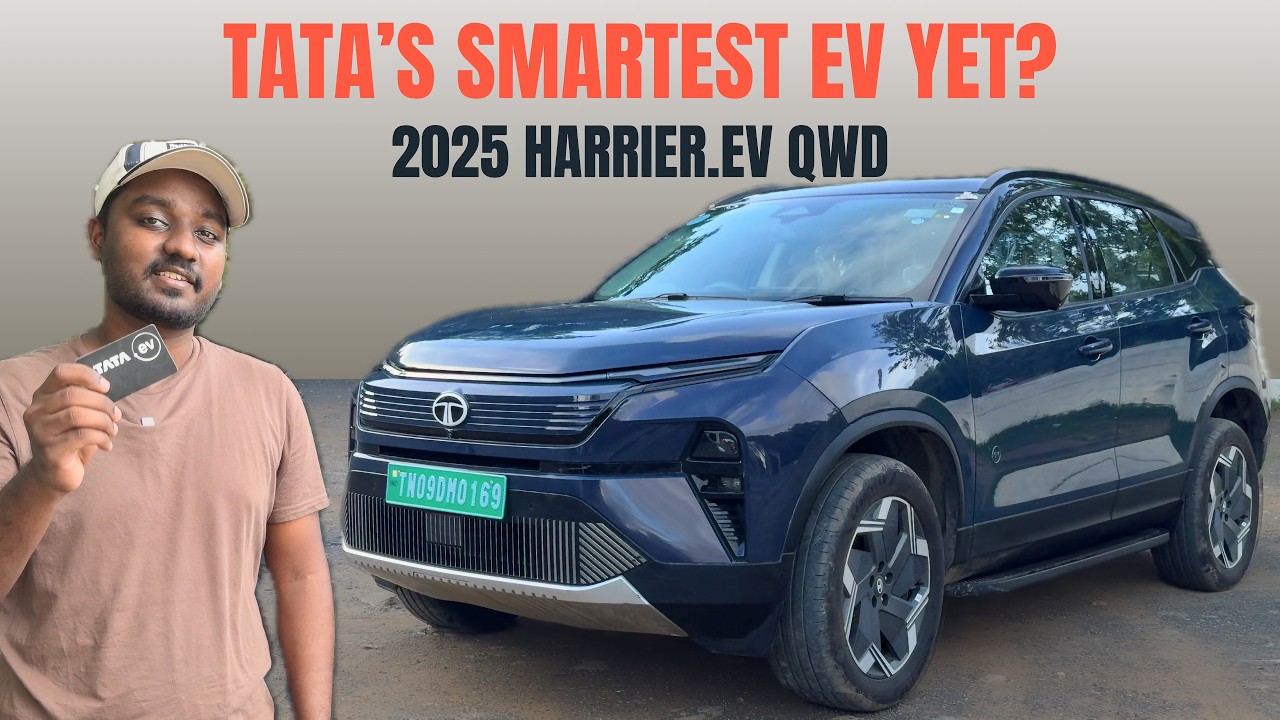 Первый в Индии полноприводный электровнедорожник — Tata Harrier.ev QWD