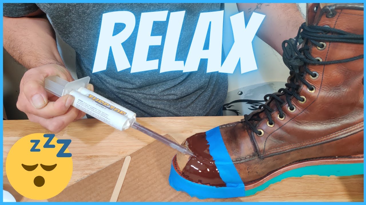 WORK BOOT RESTORATION?! | ANGELO SHOE SHINE AND REPAIR