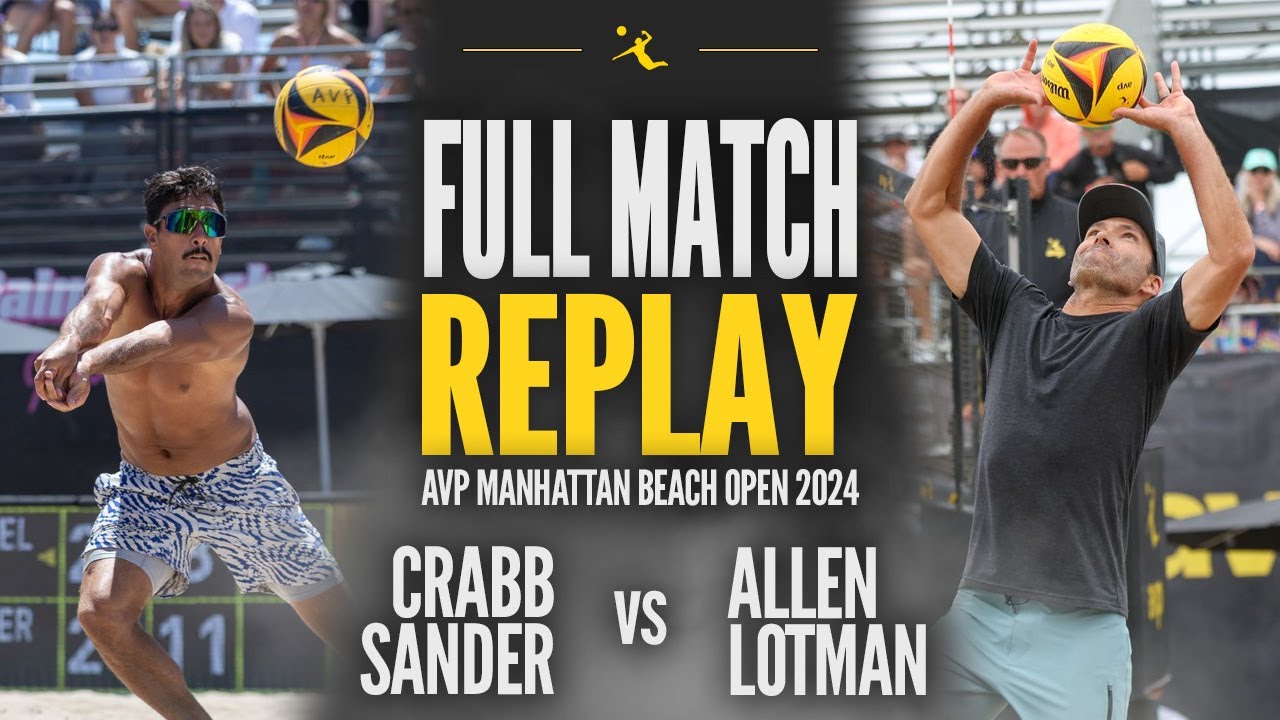Ta.Crabb/Sander vs Allen/Lotman | 2024 AVP Manhattan Beach Open Quarterfinals Contenders
