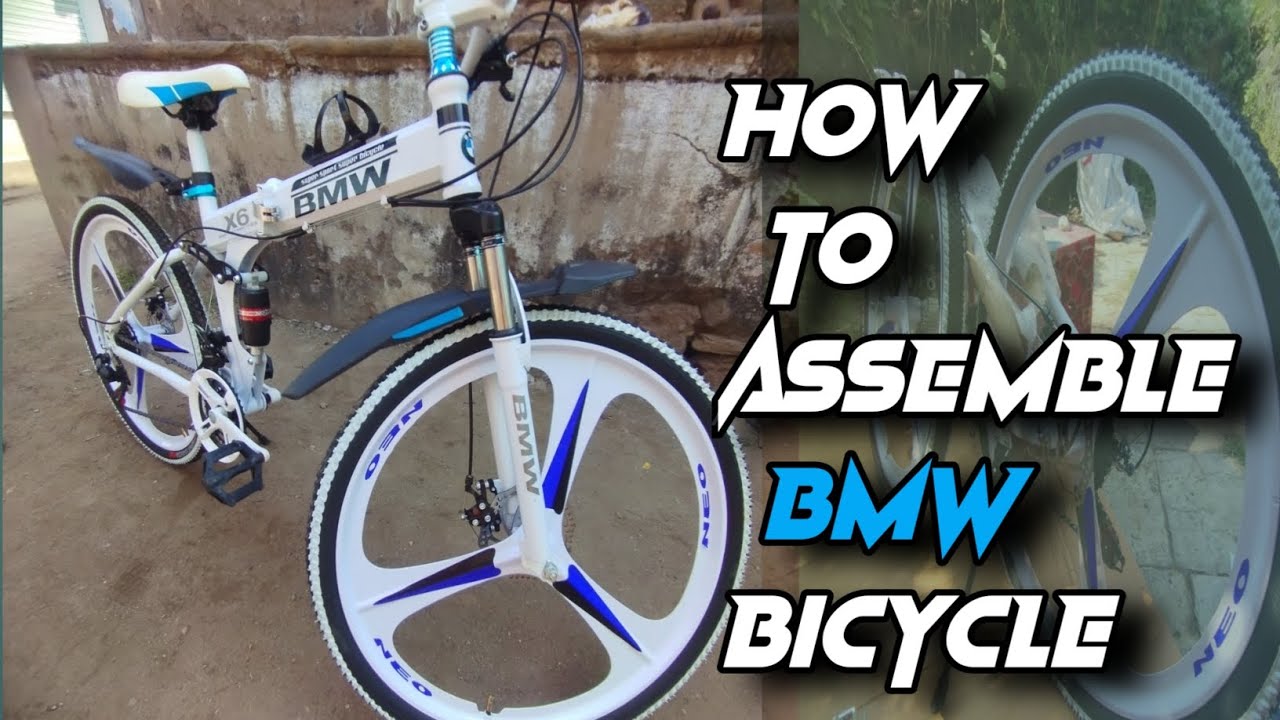 How to Assemble BMW X6 Foldable Cycle | Bmw x6 साइकिल फिटिंग