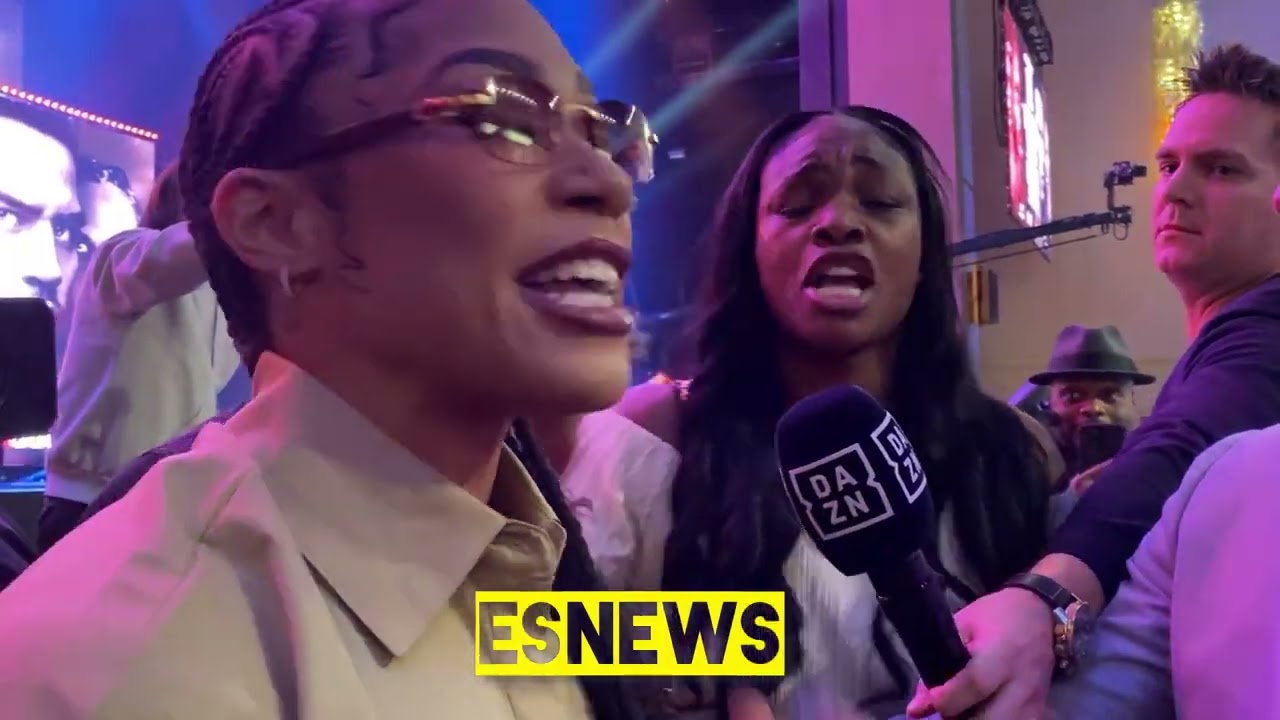 HEATED! Claressa Shields Vs Alycia faceoff - who wins the fight? EsNews Boxing