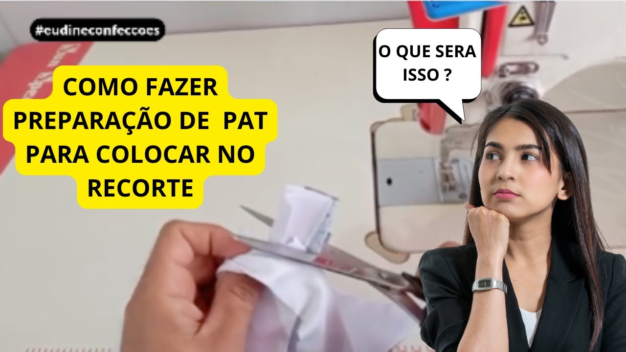 Como fazer preparação de PAT para colocar  no  recorte da camiseta polo  ,dicas de costura.