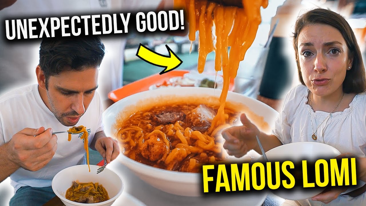 Foreigners try FAMOUS Lipa LOMI HOUSE - If its not from Lipa its not LOMI