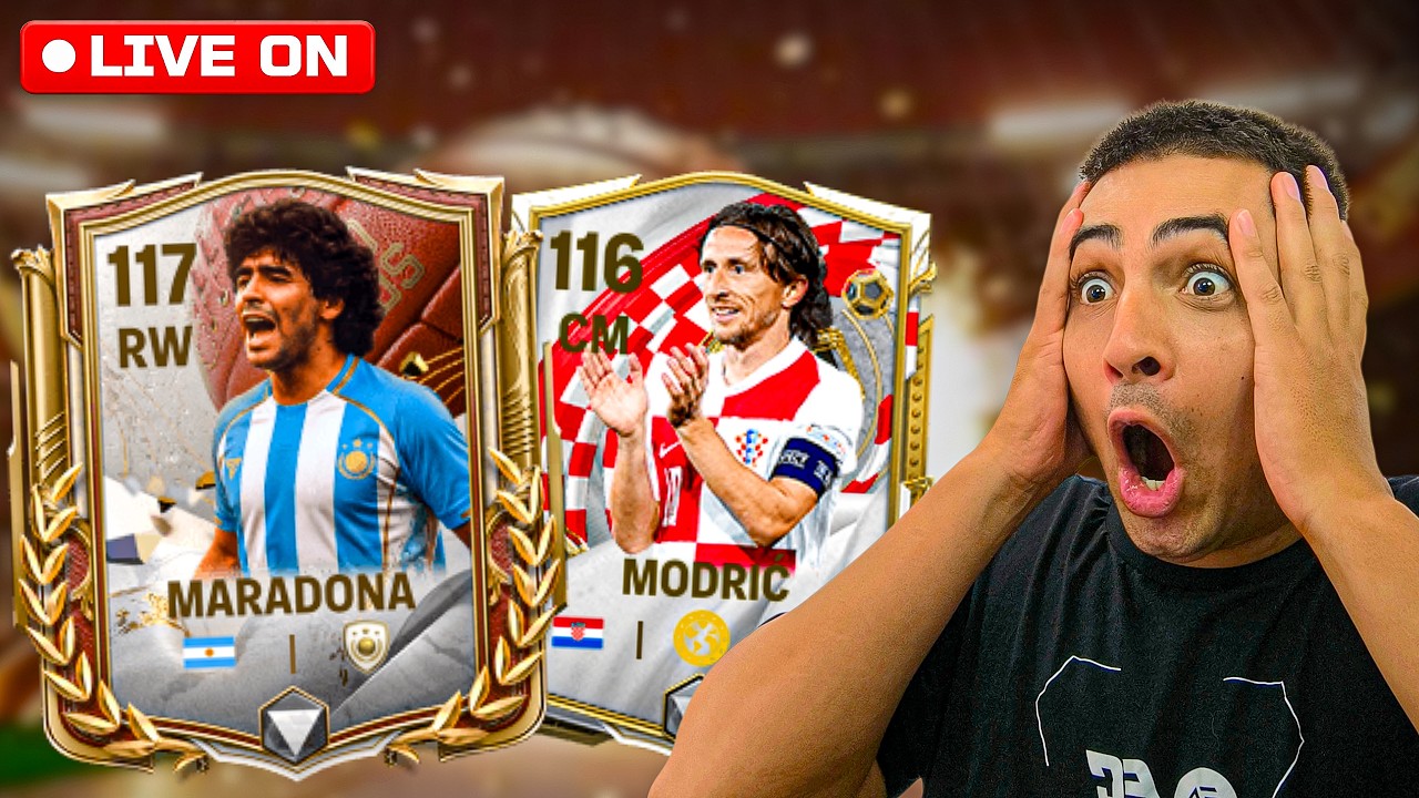 MARADONA CHEGANDO