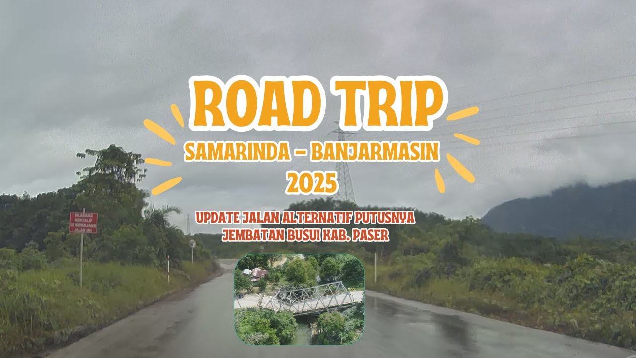 Perjalanan Epik dari Samarinda ke Banjarmasin!!! 🚗⛴️ Lewat Tol, Ferry & Jalan Tambang!!!