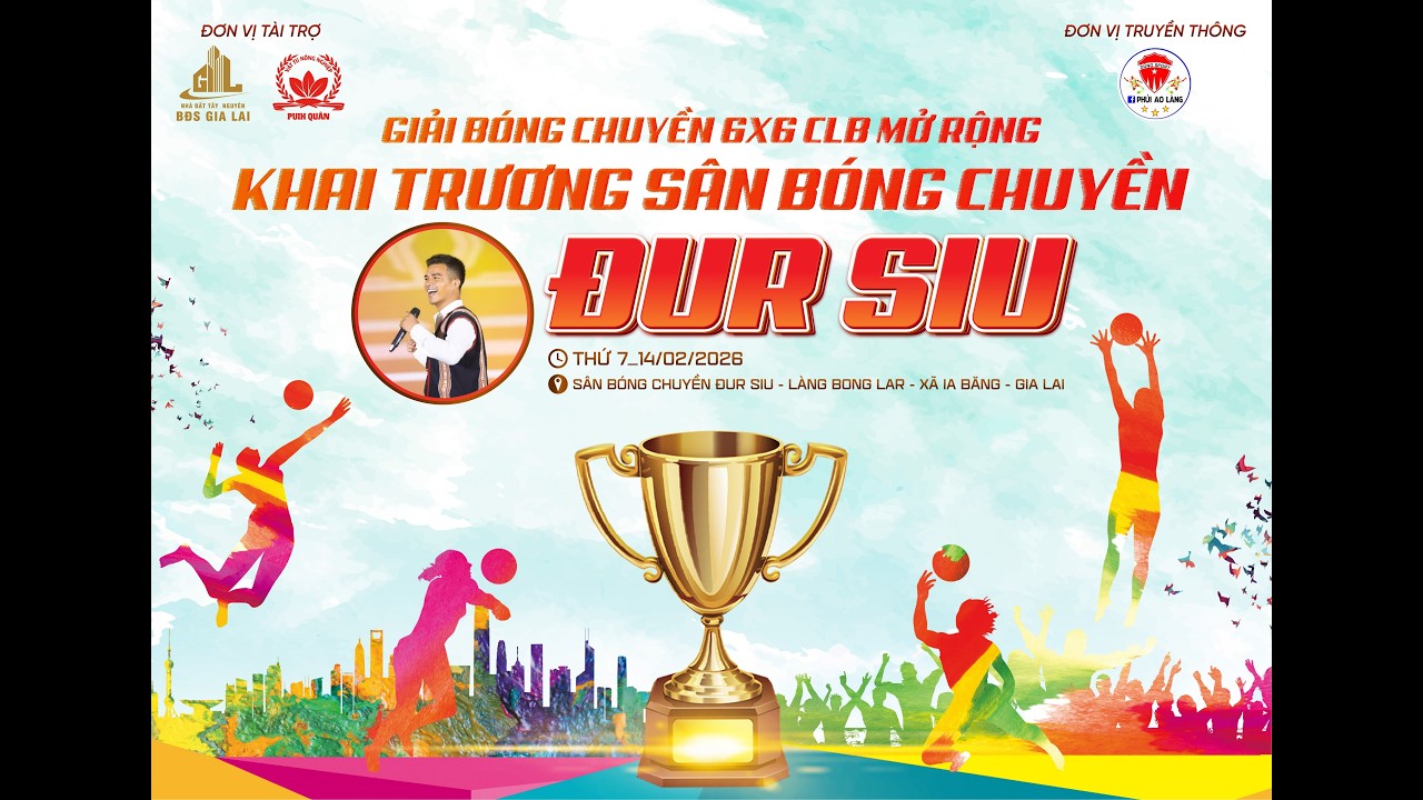 TRẬN 8: ĐỘI TRẺ MỚI LỚN 🆚 KPUIH QUÂN| GIẢI BÓNG CHUYỀN 6&6 CLB MỞ  RỘNG SÂN BÓNG CHUYỀN ĐUR SIU