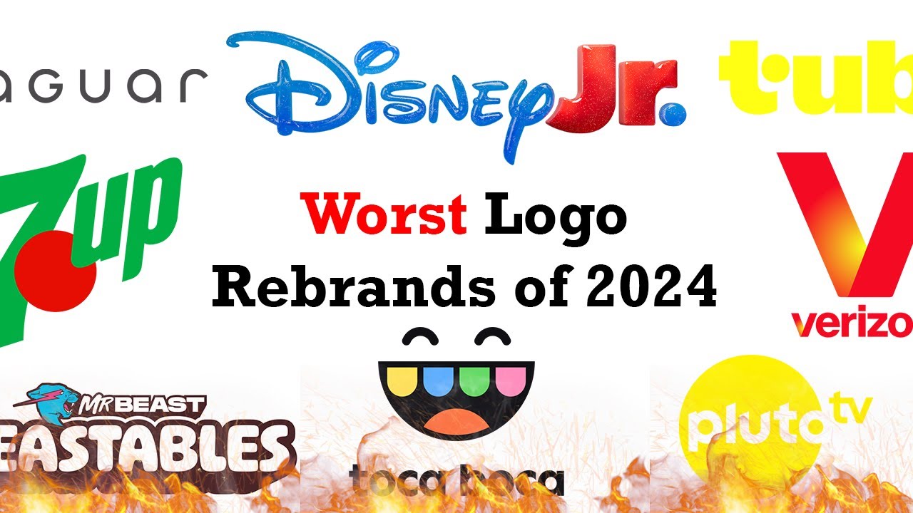 Worst Logo Rebrands of 2024