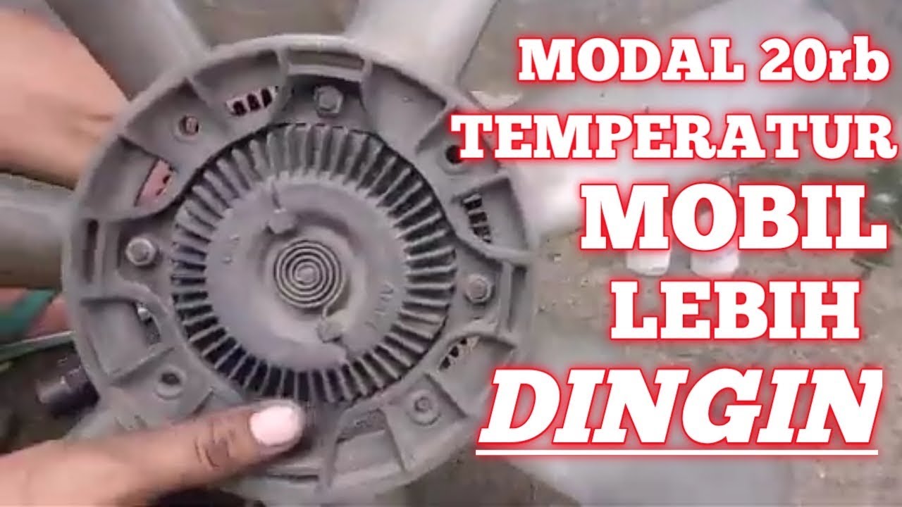 Penyebab Temperatur Mesin Mobil Overheat.Servis Fan Radiator Mobil Putaran Lemah & Isi Oli Silicon