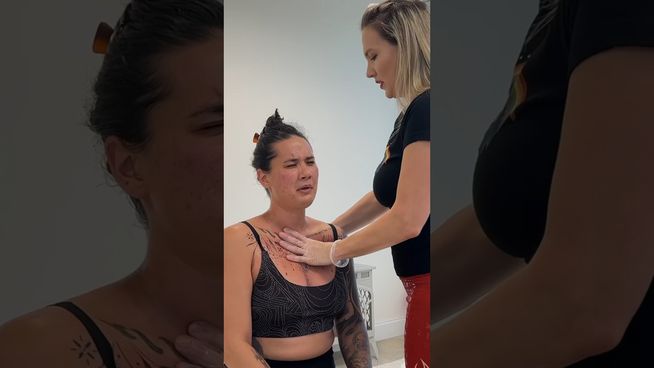 Chest CRACKS - Chest Opening for Pain Relief #chiropractic #asmr