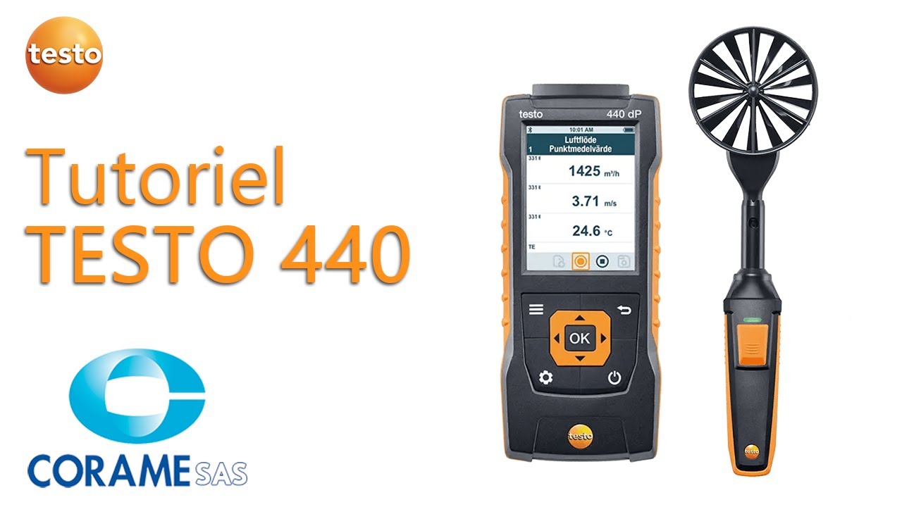 Vidéo explicative du Testo 440 | Français