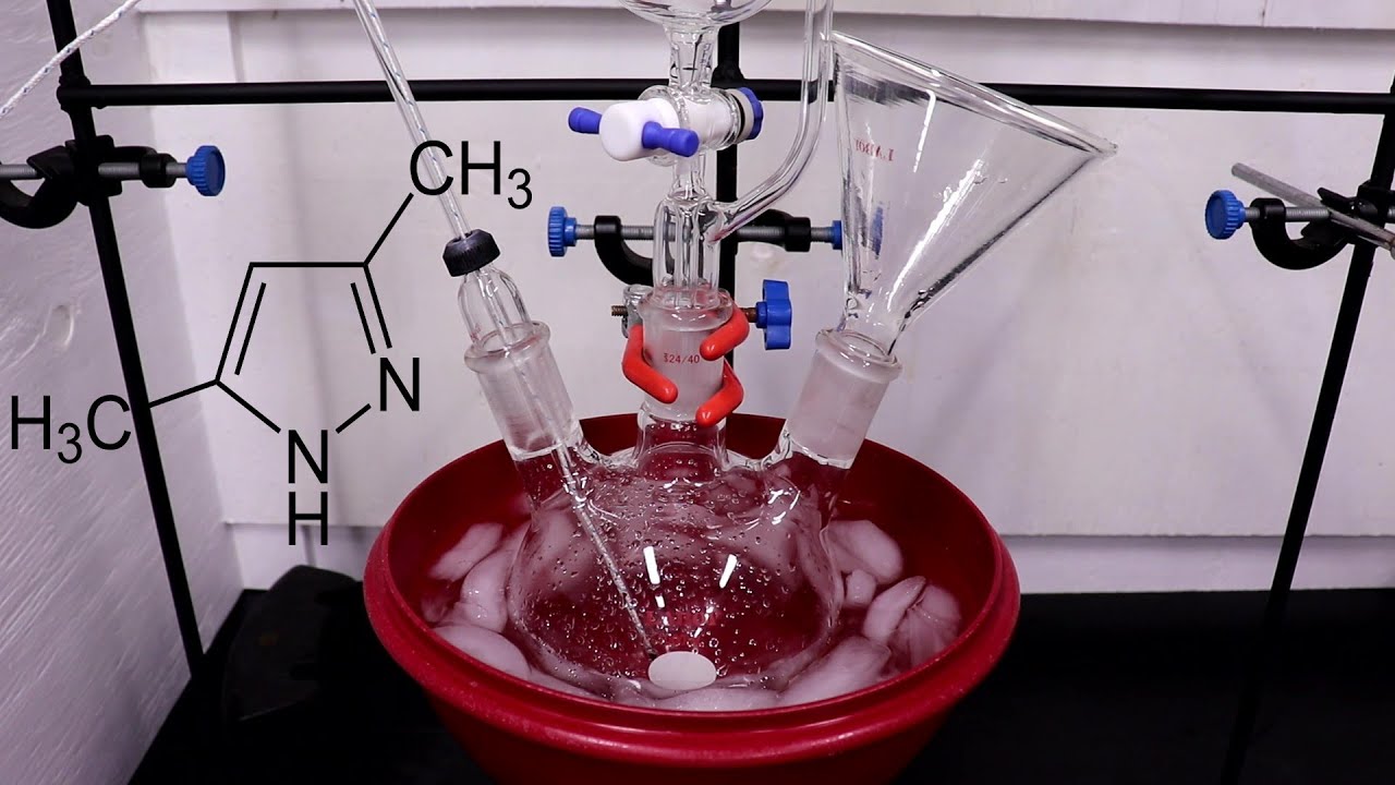 Synthesis of 3,5-Dimethylpyrazole