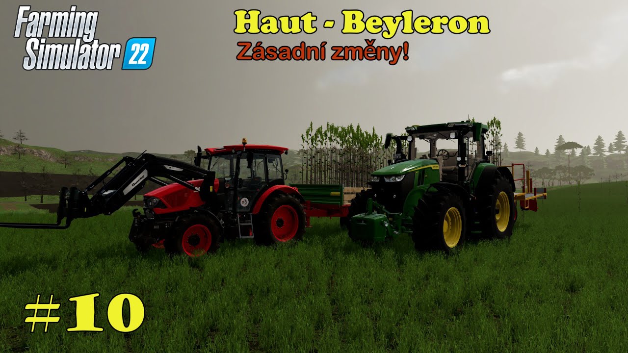 ZMĚNA STRATEGIE | Haut-Beyleron | Farming Simulator 22 | CZ/SK #10