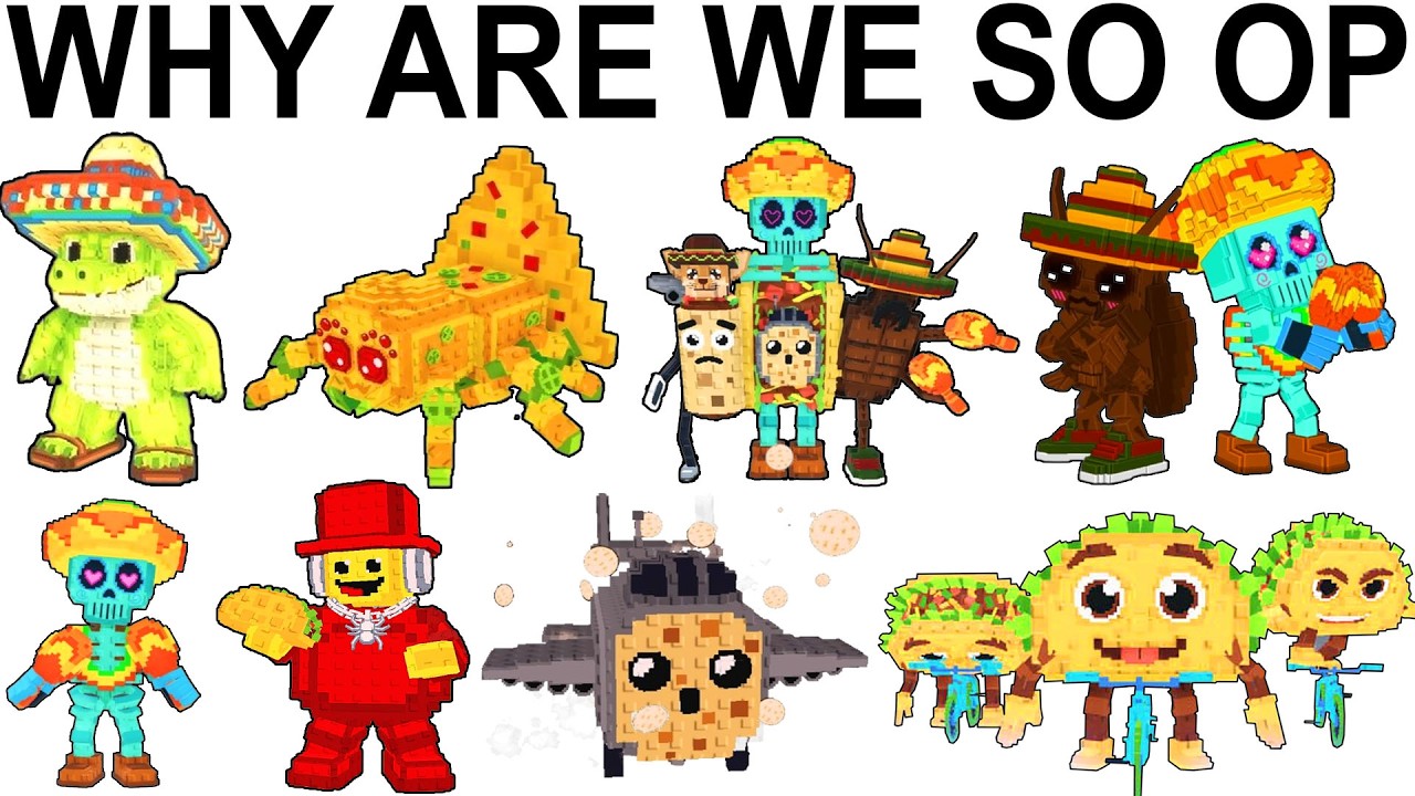 ALL OP TACO SECRETS Meets Each Other... (Meme)