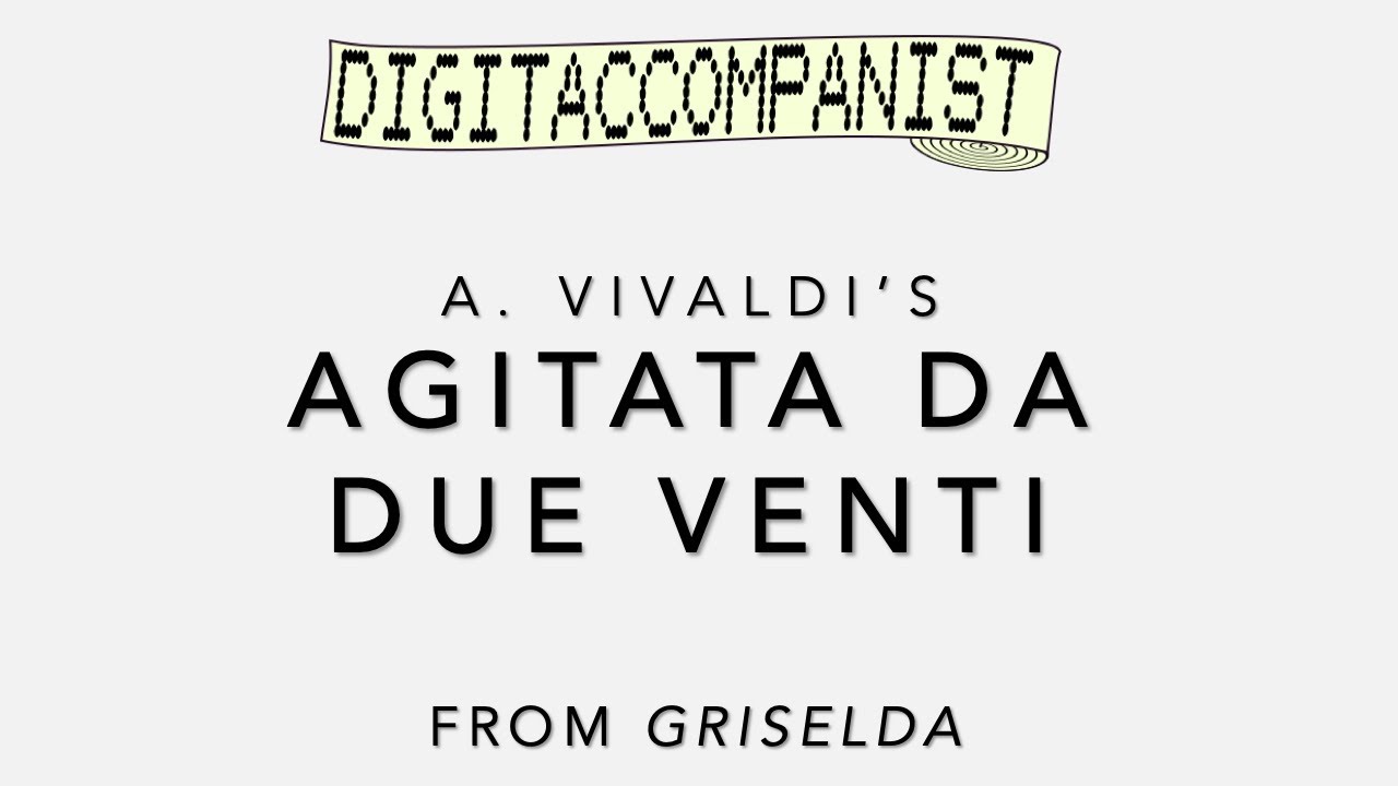 Agitata da due venti – Digital Accompaniment
