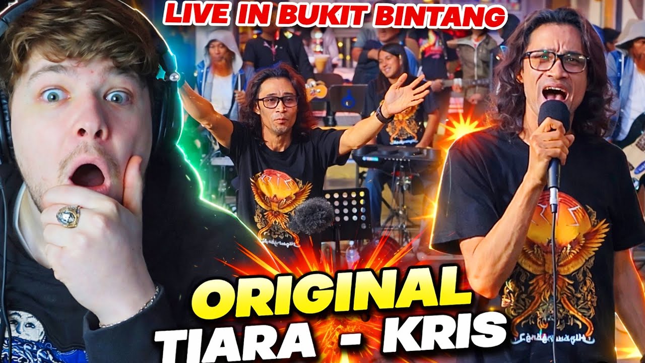 Реакция европейцев на живое выступление KRIS - TIARA в Букит-Бинтанге (Реакция)