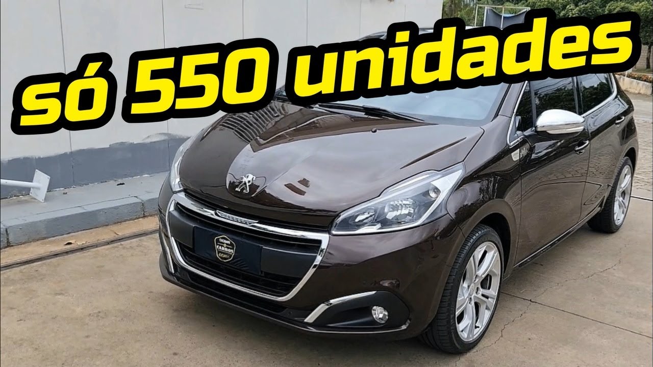 Peugeot 208 URBANTECH, apenas 550 unidades, mais raro que Gol Last Edition // Ca&ccedil;ador de Carros