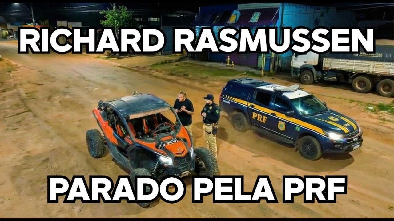 Richard Rasmussen parado pela PRF na TRANSAMAZÔNICA 🚨😳