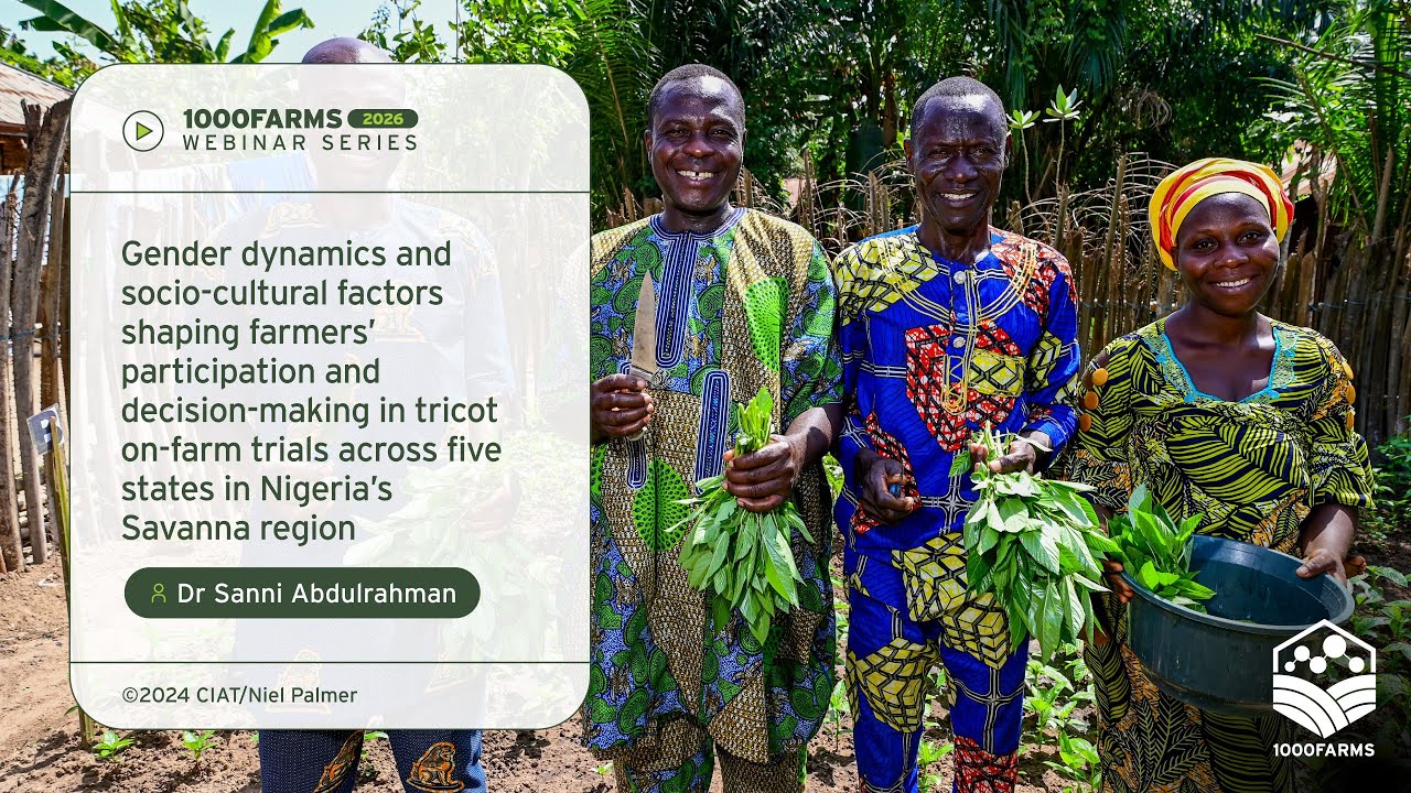 Gender and socio-cultural dynamics shaping farmers’ participation in tricot trials in Nigeria