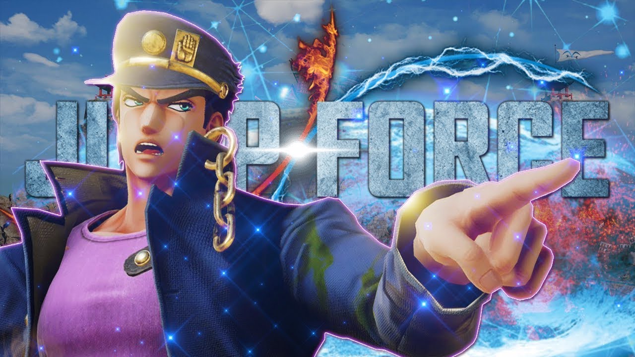 PLAYING JUMP FORCE LIKE A TYPICAL GLUE EATER! Jump Force Jotaro Online Ranked