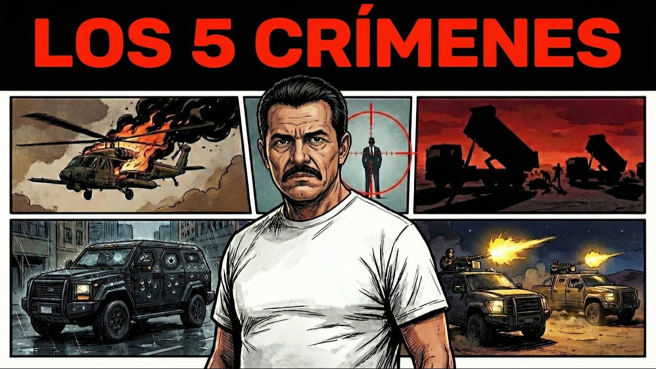 Los 5 Crímenes Aterradores que Hicieron al Mencho el Hombre Más Buscado del Mundo