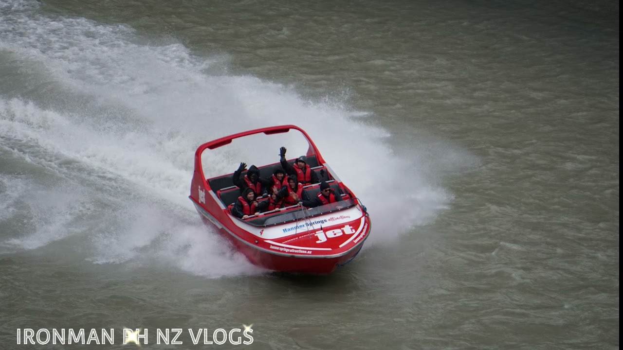 JET BOAT ADRENALINE ADVENTURE RIDE (Trailer)  HANMER ATTTRACTION //IRONMAN PH NZ VLOGS.