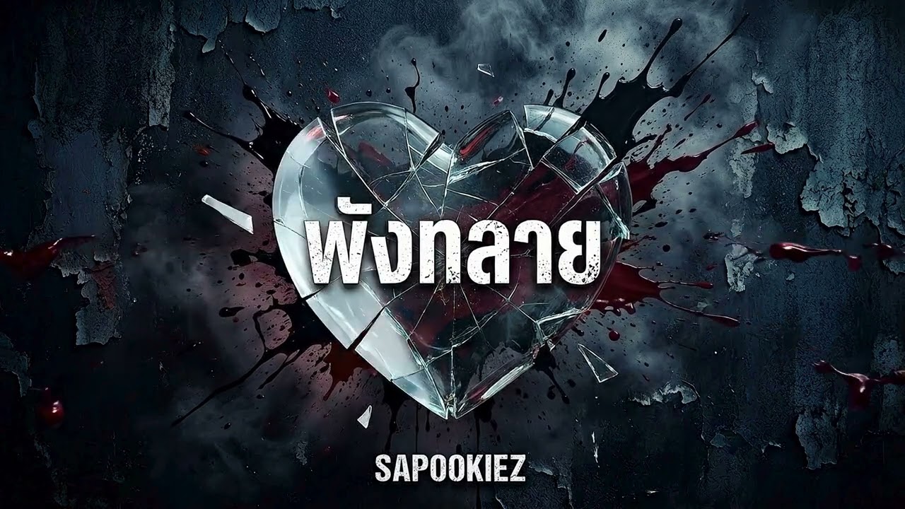พังทลาย (Shattered) - SAPOOKIEZ [Official Audio] | เพลงร็อกอกหักสุดเดือด